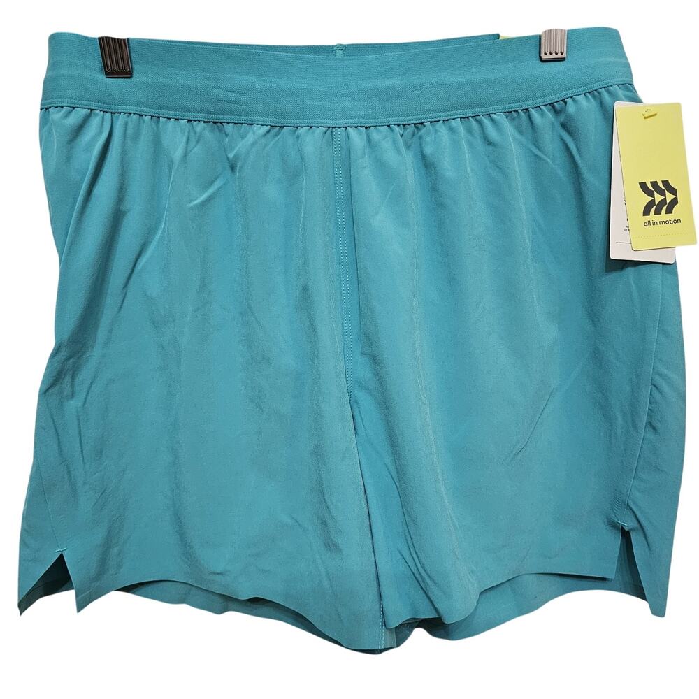 NWT Womens All In Motion Lined Run Shorts M 5 Inch Inseam Liner Athleisure Gym